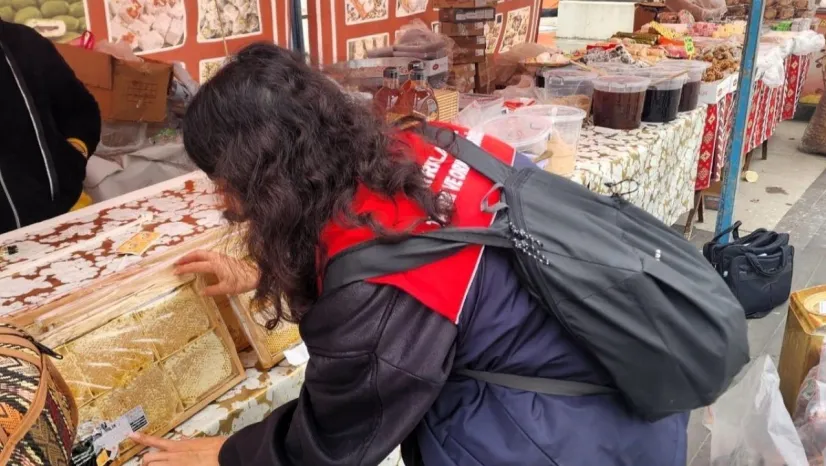 Vize'de yöresel ürün pazarı denetimi