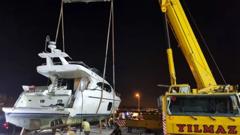 Bakım için Amerika'dan Silivri'ye getirildi.