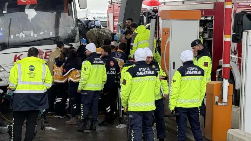 Kuzey Marmara Otoyolu'nda feci kaza