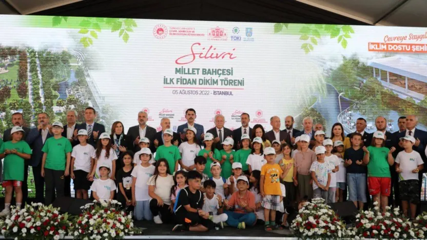 Millet bahçesinde ilk fidanlar toprakla buluştu
