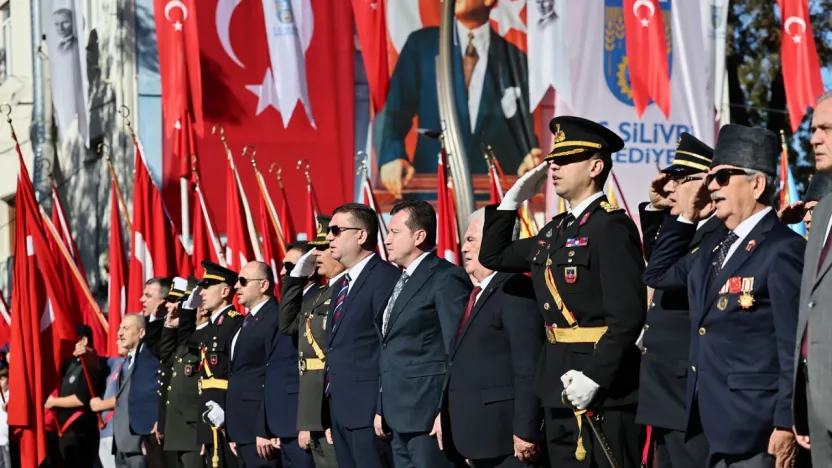 Silivri'de Cumhuriyet'in 102. yılı coşkuyla kutlandı