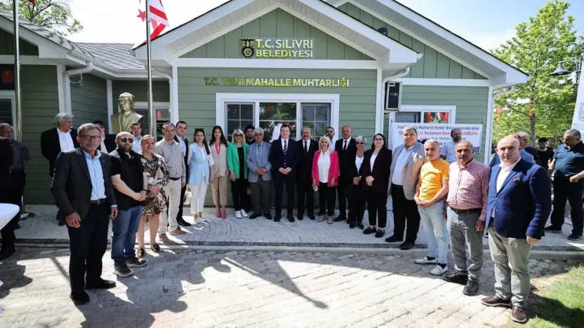 Yeni Mahalle'de Muhtarlık Hizmet Binası ve Gazi Evi Açıldı