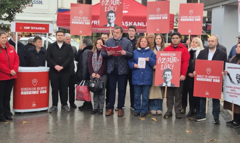 CHP İstanbul'dan eş zamanlı saha hamlesi: 'Gerçekleri Bilmeye Hakkınız Var'