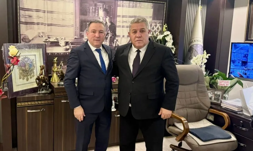 Sanayi Sitesi Kooperatifinden SİBESO'ya Tebrik Ziyareti