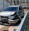 Freni boşalan otomobil trafik ışıklarında bekleyen araca çarptı: 5 yaralı